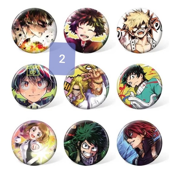 Set Pin My Hero Academia - Picture 2 of 3